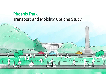 Commencement of the public consultation for the Phoenix Park Transport and Mobility Options Study.